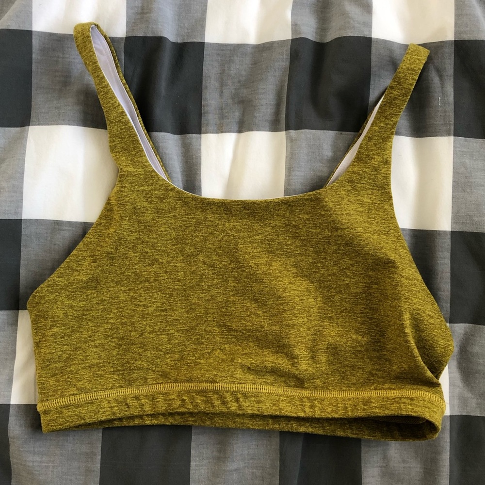 FLEO Celine Sports Bra Bronze Bamboo Yellow M Medium